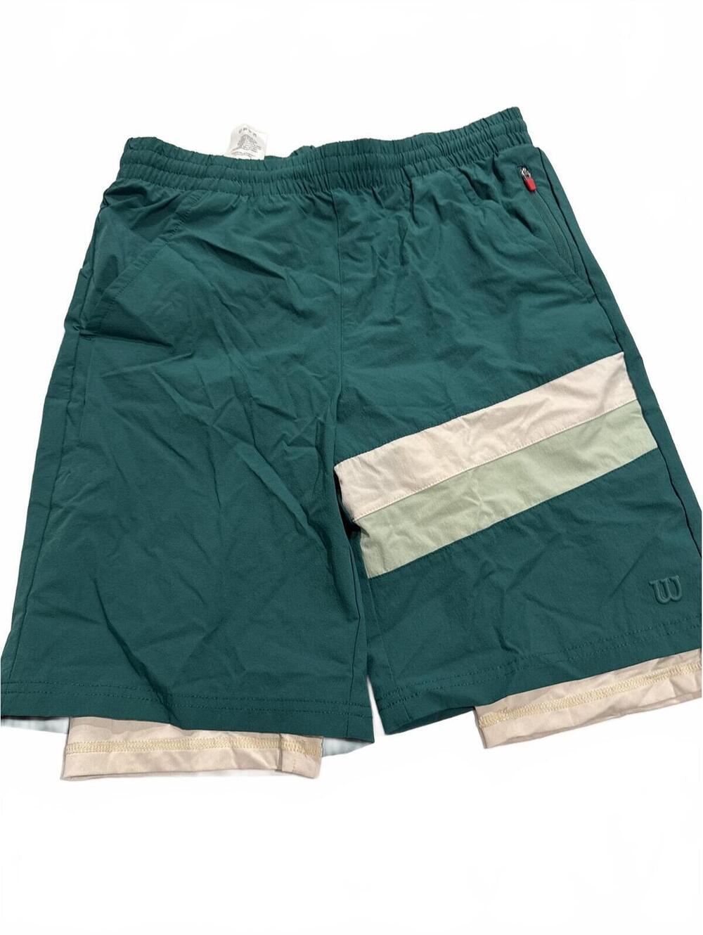 Wilson Green Track Shorts